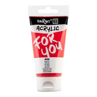 Akrylová barva DARWI Acryl 75 ml – Ohnivě červená