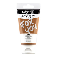 Akrylová barva DARWI Acryl 75 ml – Přírodní siena
