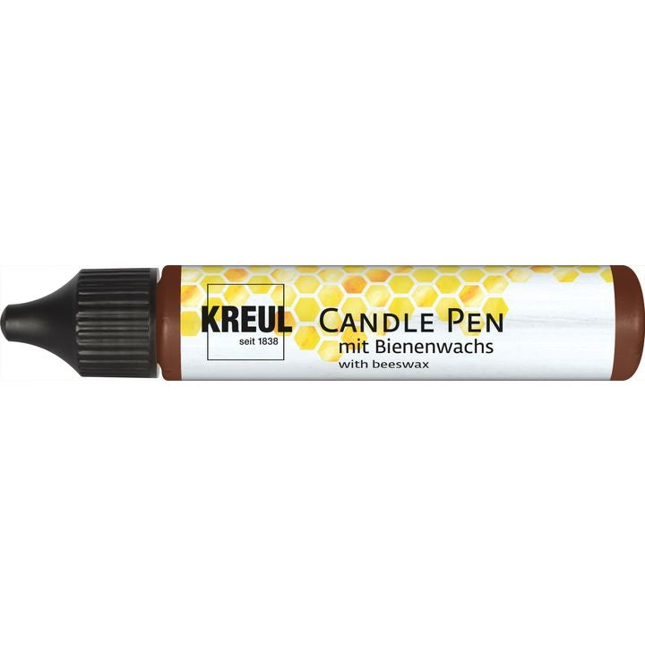 Barva na svíčky KREUL 29 ml – Hnedá