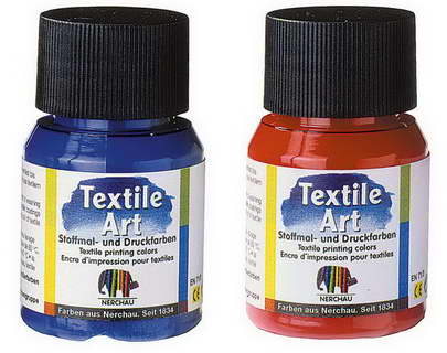 Barva na tmavý textil 59ml – zlatá