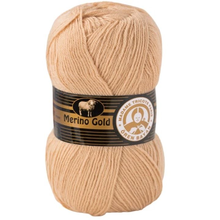 Pletací příze Madame Tricote Paris Merino Gold 100 g – tmavosivá