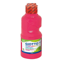 Fluorescenční temperová barva GIOTTO Extra Quality Fluo 250 ml – růžová