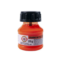 Fluorescenční technický inkoust Koh-I-Noor 20g – Oranžová