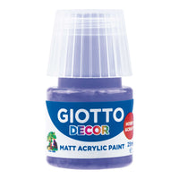 Giotto Decor akrylová barva matná 25 ml – fialová