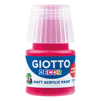 Giotto Decor akrylová barva matná 25 ml – karmínová