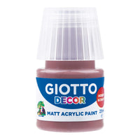 Giotto Decor akrylová barva matná 25 ml – umbra přírodní