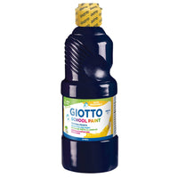 GIOTTO School Paint omyvatelná temperová barva 500 ml – černá
