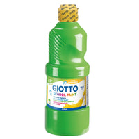 GIOTTO School Paint omyvatelná temperová barva 500 ml – trávově zelená