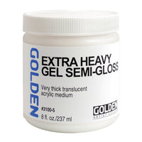 GOLDEN Extra Heavy Gel Semi-Gloss extra hustý akrylový gel pololesklý