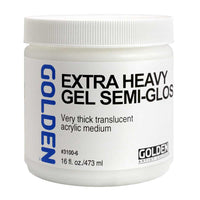 GOLDEN Extra Heavy Gel Semi-Gloss extra hustý akrylový gel pololesklý