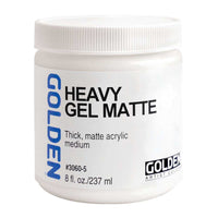 GOLDEN Heavy Gel Matte hustý akrylový gel matný