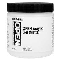 GOLDEN Open Acrylic Gel Matte pomalu schnoucí akrylový gel matný 237 ml