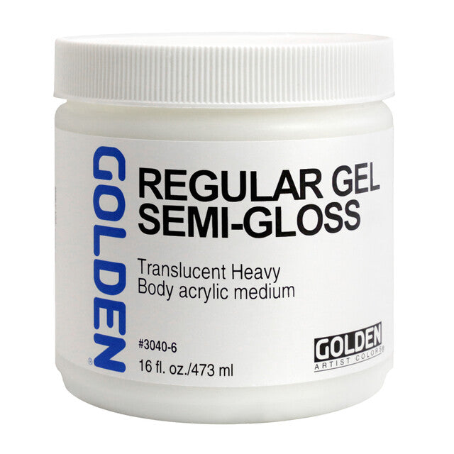 GOLDEN Regular Gel Semi-Gloss akrylový gel pololesklý