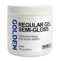 GOLDEN Regular Gel Semi-Gloss akrylový gel pololesklý
