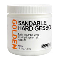 GOLDEN Sandable Hard Gesso bílý akrylový brousitelný šeps