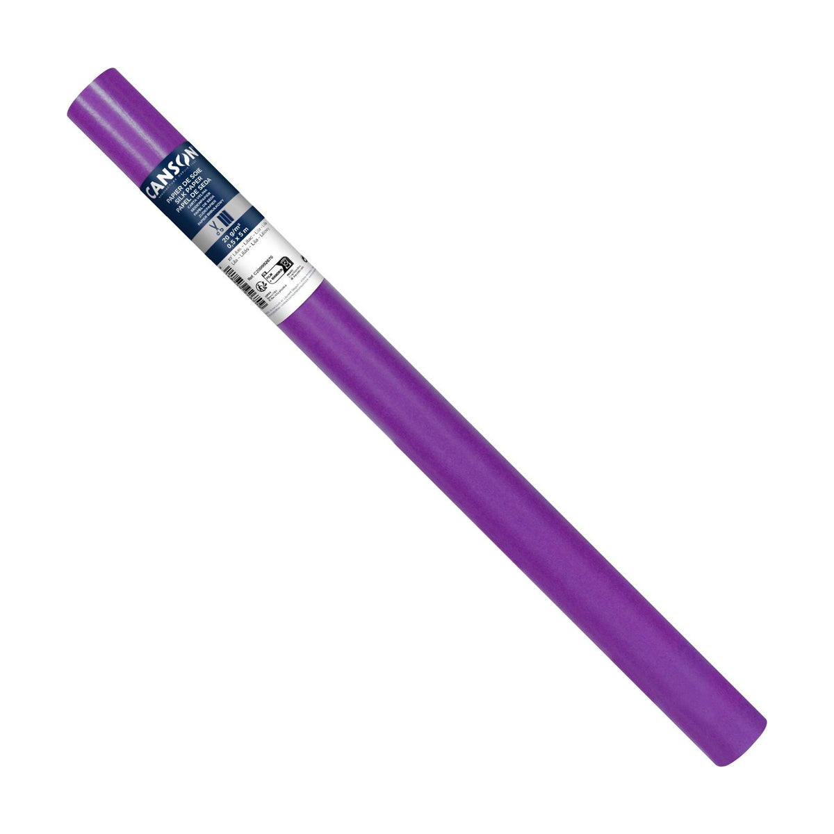 Hedvábný papír CANSON v roli - 50 x 500 cm, 20 g – Šeříková