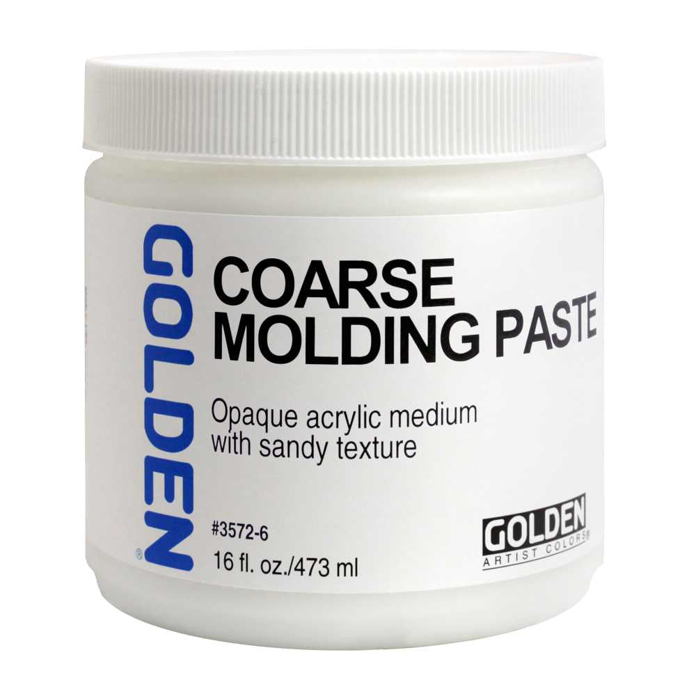 Hrubozrnná modelovací pasta GOLDEN Coarse Molding Paste