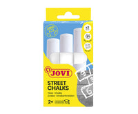 JOVI chodníkové křídy jumbo, 3 ks, bílé
