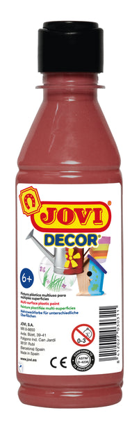 JOVI Jovidecor akrylová barva 250 ml – hnědá