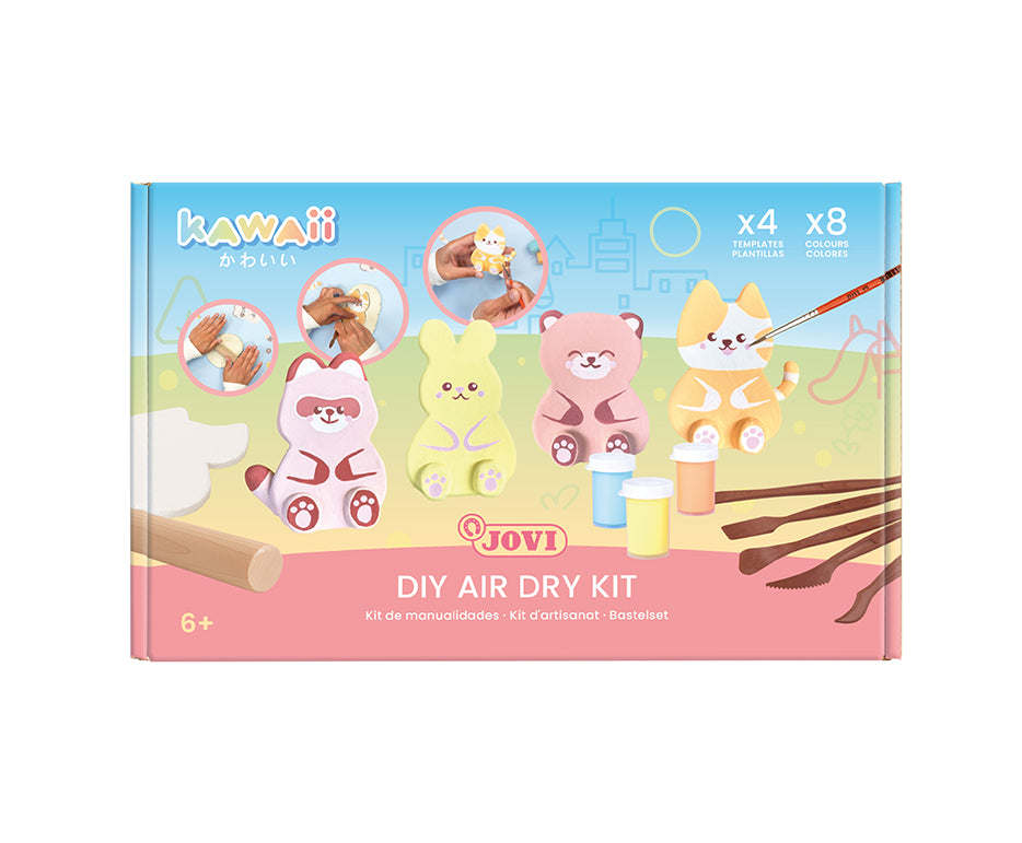 Modelovací sada Jovi Kawaii Kraft Zvířátka – 23 ks