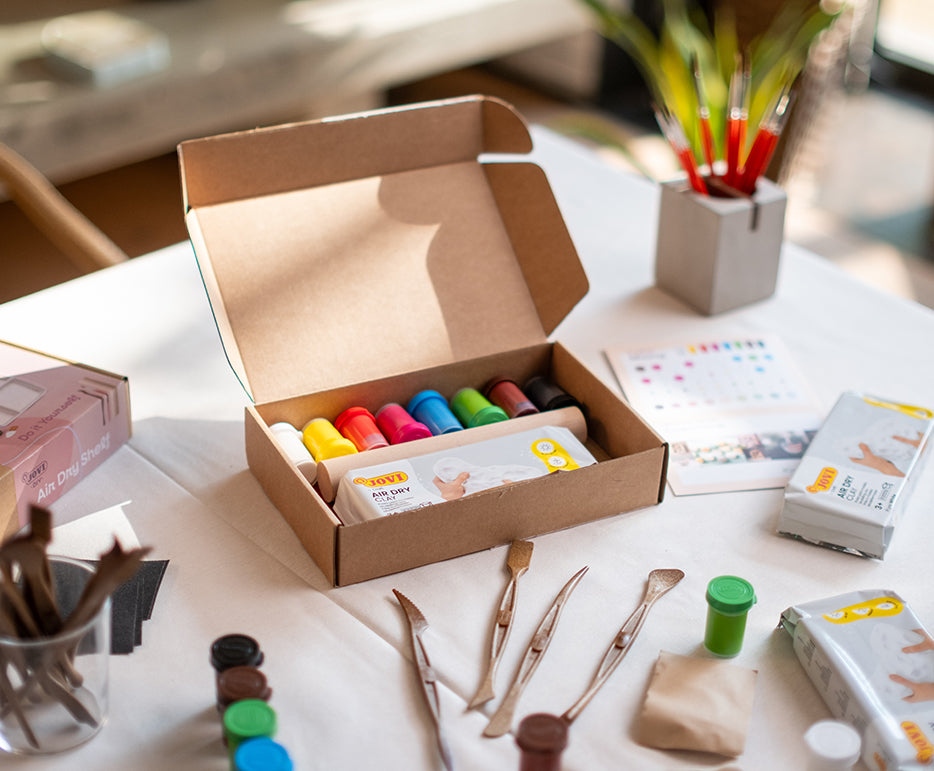Kreativní modelovací sada JOVI Kraft Spony – 24 ks