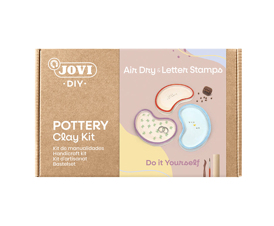 Kreativní modelovací sada JOVI Kraft – razítka na dopisy