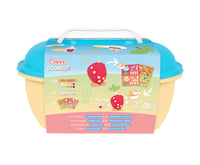 JOVI Play&Fun Kawaii přírodní plastelína v kufříku – sada s příslušenstvím