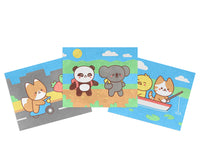 JOVI Play&Fun Kawaii sada na malování pískem – 12 ks