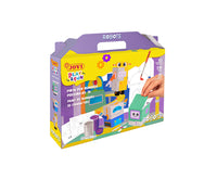 JOVI Play & Fun sada na malování kvašovou temperou 17 ks – Roboti