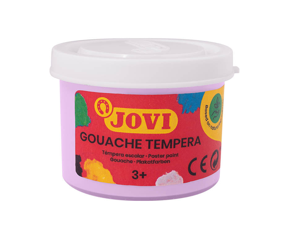 JOVI Premium pastelové temperové barvy 6 x 35 ml se štětcem