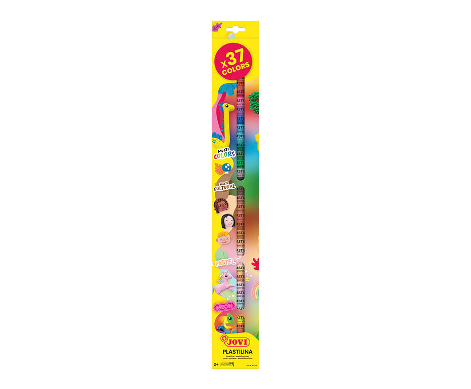 JOVI přírodní plastelína 37 x 15 g válečky