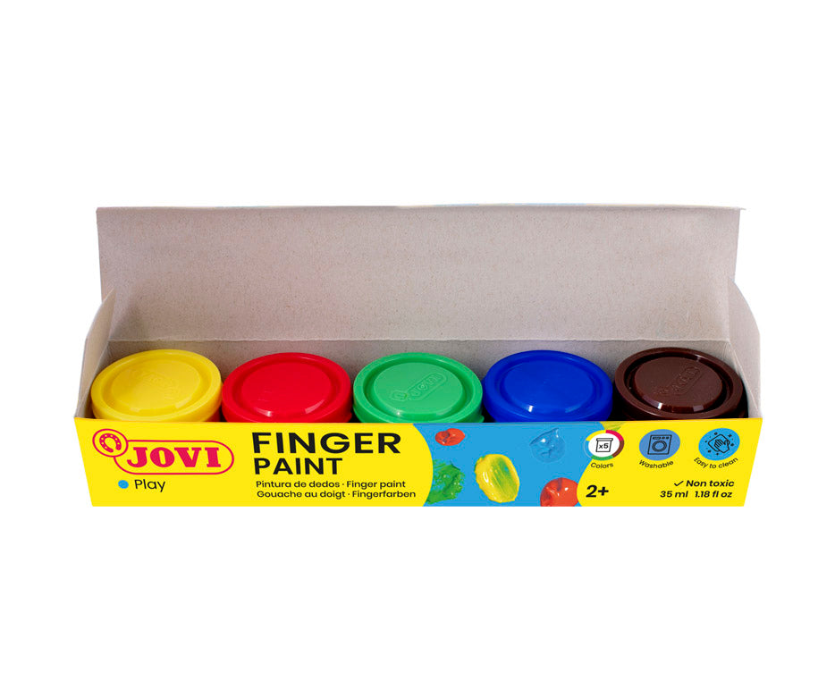 Prstové barvy JOVI 5 x 35 ml