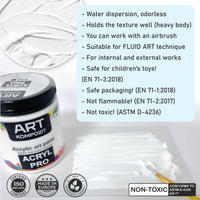 Fluorescenční akrylová barva ACRYL PRO ART Kompozit 430 ml
