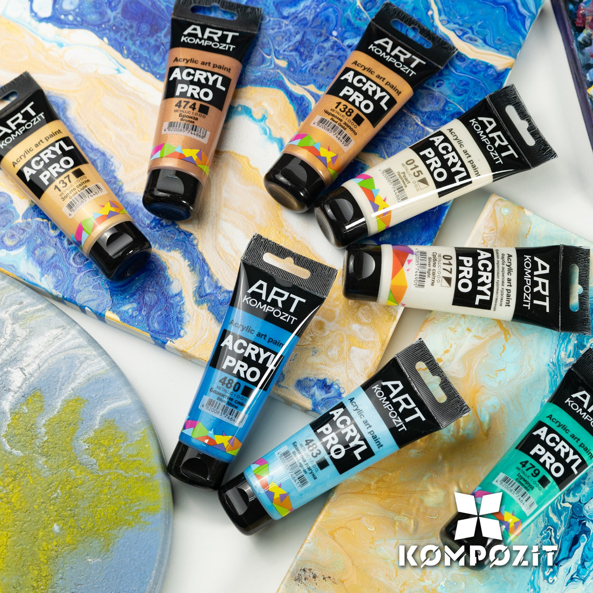 Akrylová barva ACRYL PRO ART Kompozit 75 ml