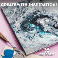 Fluorescenční akrylová barva ACRYL PRO ART Kompozit 75 ml