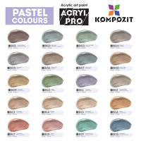Pastelová akrylová barva ACRYL PRO ART Kompozit 75 ml