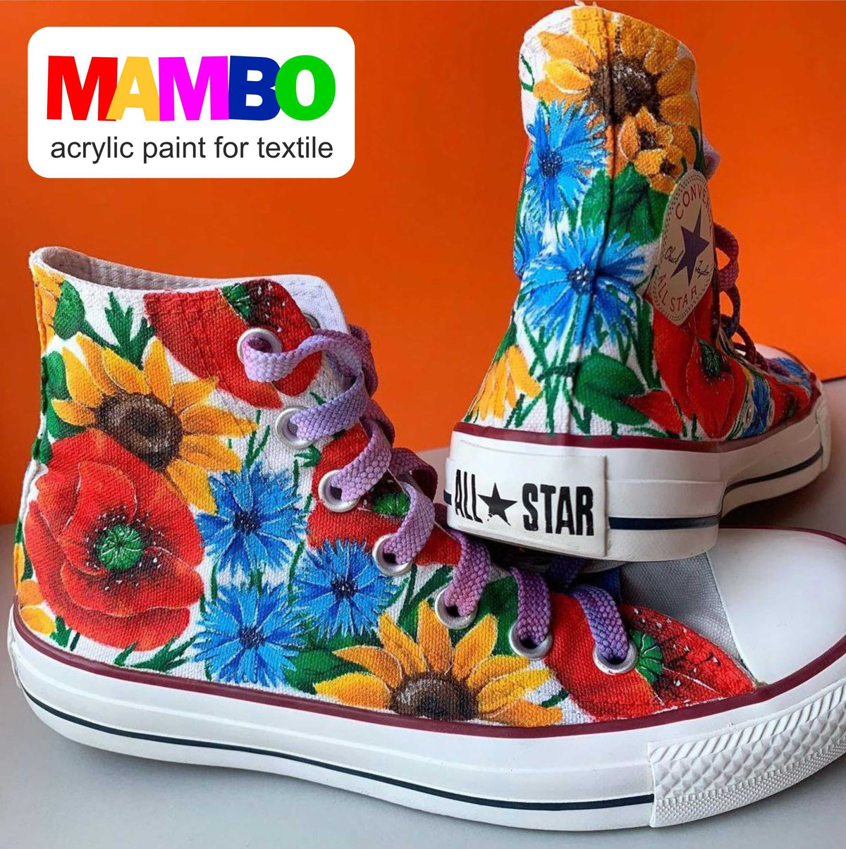 MAMBO Akrylová barva na textil a kůži 50 ml