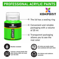Akrylová barva Kompozit STANDART 20 ml
