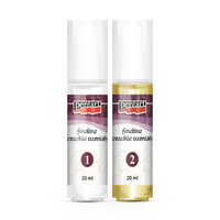 Krakelovací lak Pentart Fineline s jemnými prasklinami, 2složkový, 2x 20 ml sada
