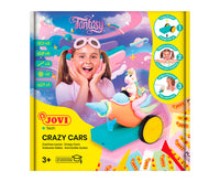 Kreativní modelovací sada JOVI Tech Crazy Cars Fantazie 14 ks