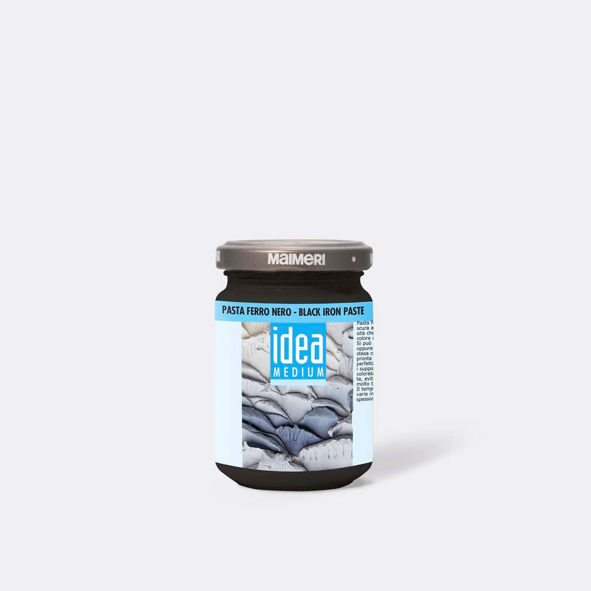 Maimeri akrylová černá pasta Black Iron Paste 125 ml