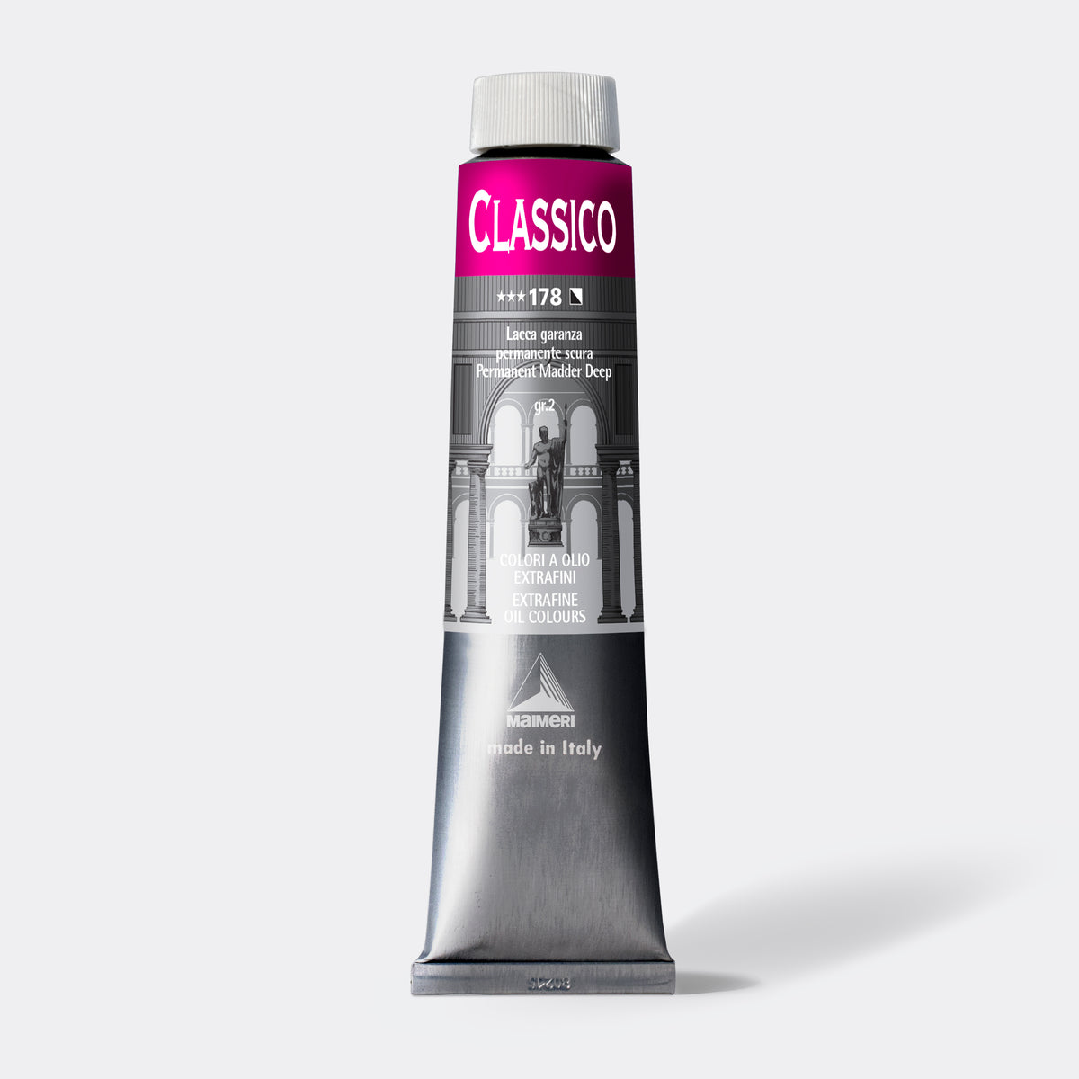 Jemná olejová barva Maimeri Classico 200 ml – Permanentní mořena tmavá