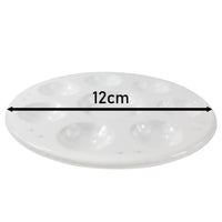Maliřská paleta kulatá 12 cm | bílá Phoenix