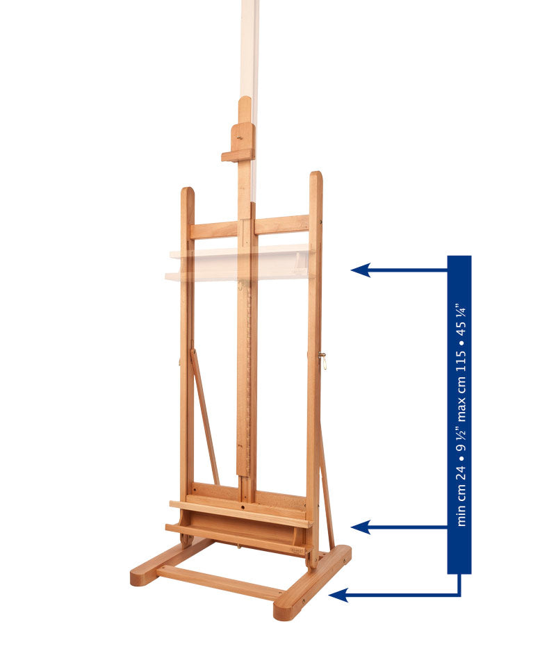 Malířský stojan ateliérový MABEF Workshop - bukové dřevo