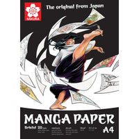 Manga blok SAKURA 250 g/m² A5 – A3 - 20 listů