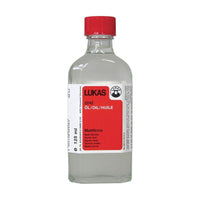 Matný závěrečný lak na olejové barvy LUKAS – 125 ml