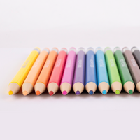 Mechanické pastelky APLI Color Click, 12 ks s náhradními tuhami a ořezávátkem