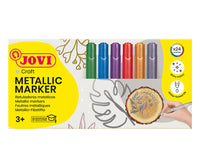 Metalické fixy JOVI Jovidecor / sada 24 ks - 6 odstínů