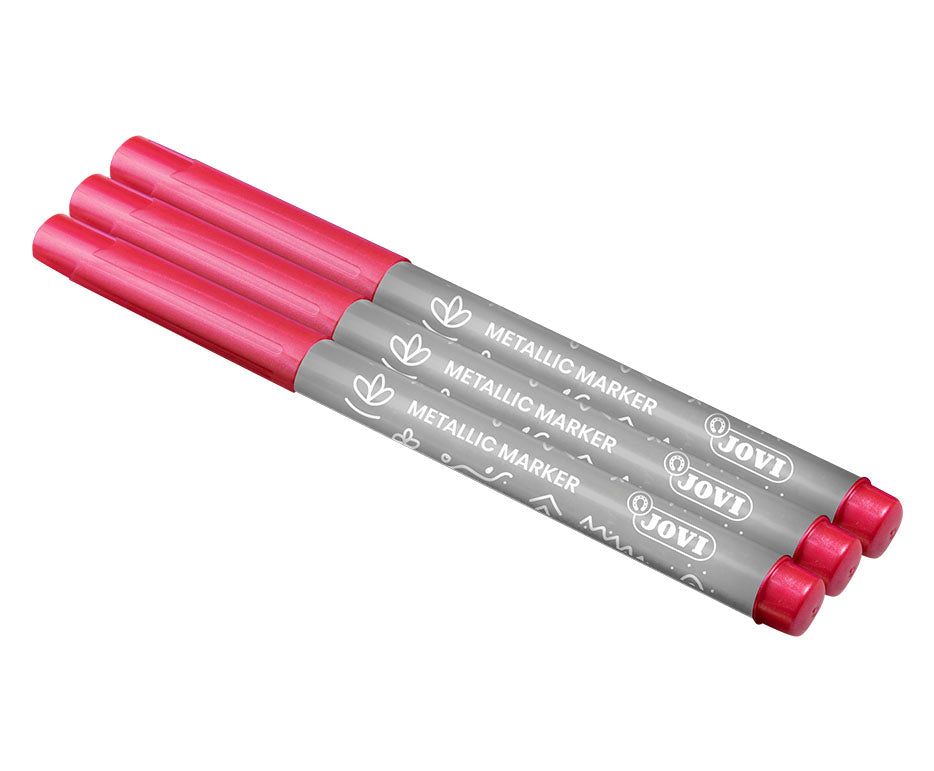 Metalické fixy JOVI Jovidecor / sada 24 ks - 6 odstínů