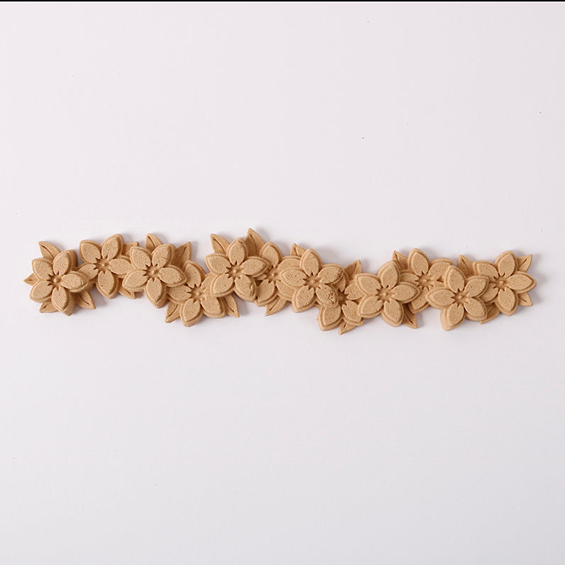 Ohebné dřevo Pentart Flower Garland 14 x 2 cm